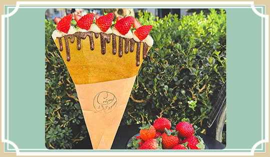 抹茶ストロベリーチョコメルト