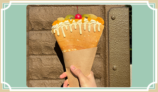 懐かしのミックスジュースメルトと生クリーム